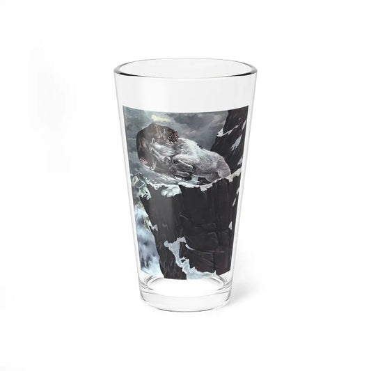 Mountain Choice, Collier's, March 4, 1950 (Magazine Illustration) Pint Glass 16oz 16oz - Go Mug Yourself