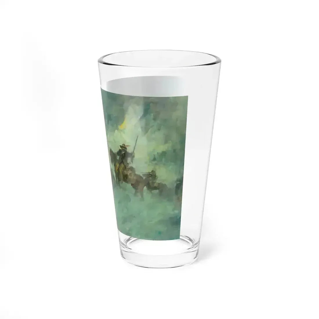 Mountain Man's Blood, paperback cover, 1990 - Pint Glass 16oz - Go Mug Yourself