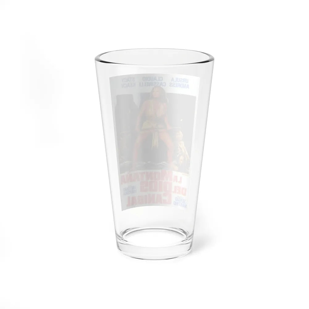 MOUNTAIN OF THE CANNIBAL GOD 1978 Movie Poster - Pint Glass 16oz-Go Mug Yourself