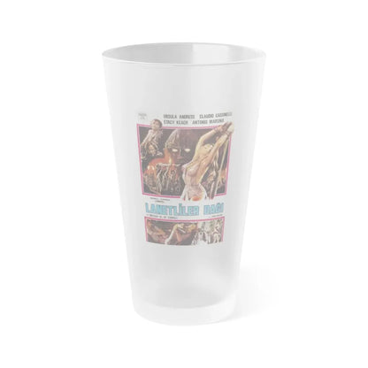 MOUNTAIN OF THE CANNIBAL GOD (2) 1978 Movie Poster - Frosted Pint Glass 16oz Default Title - Go Mug Yourself