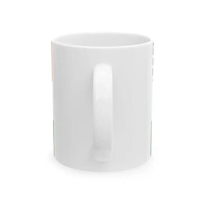 Mountbatten Proposed Flag of India (India) White Coffee Mug - Go Mug Yourself