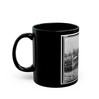 Mounted Cavalry Riding Past Reviewing Stand During The Grand Review Of The Union Army, Washington, D.C. (U.S. Civil War) Black Coffee Mug-Go Mug Yourself