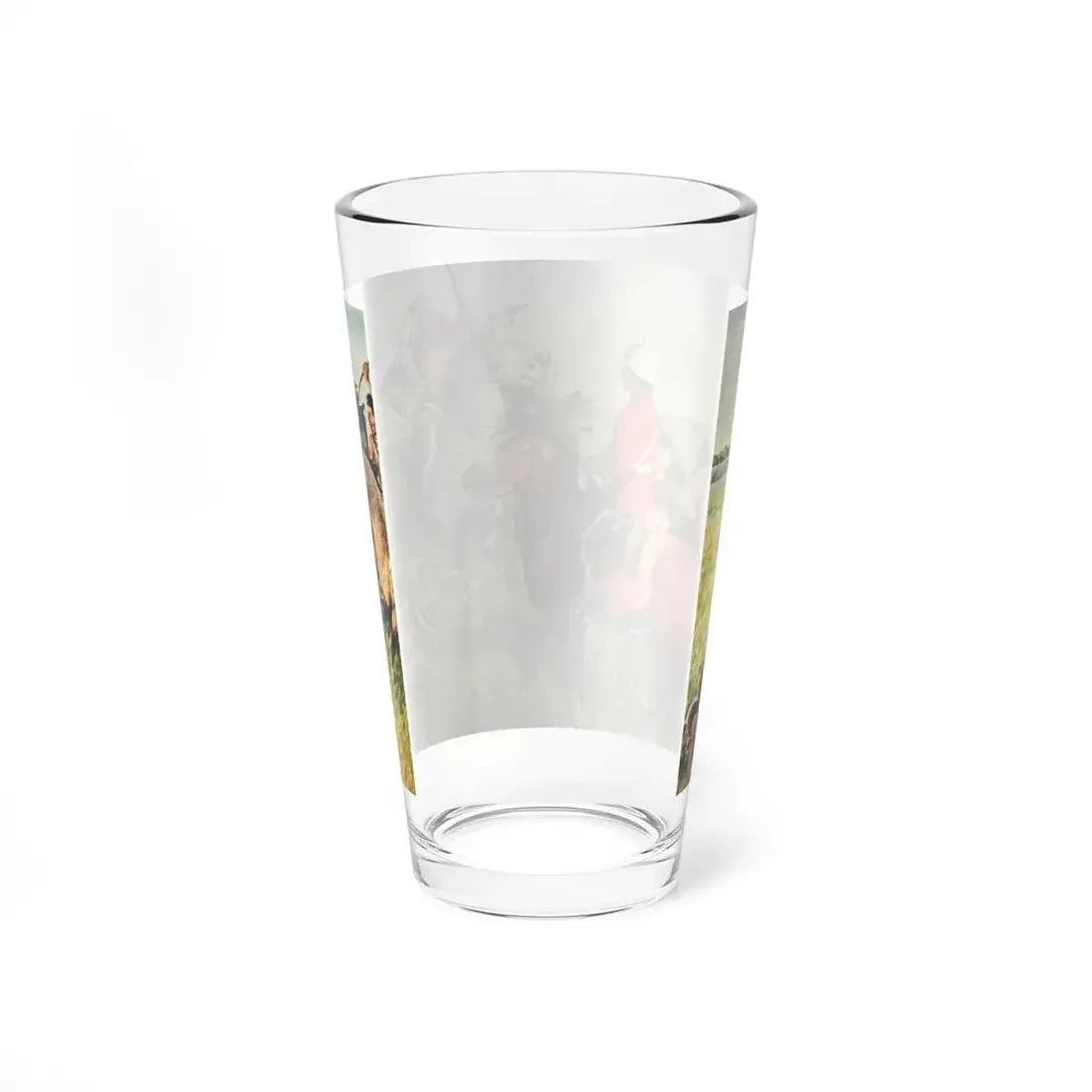 Mounted Patrol (2), The Saturday Evening Post, April 7, 1951 (Magazine Illustration) Pint Glass 16oz - Go Mug Yourself