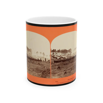 Mounting Guard 001 (U.S. Civil War) White Coffee Mug-11oz-Go Mug Yourself