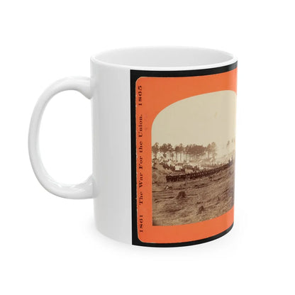 Mounting Guard 001 (U.S. Civil War) White Coffee Mug-Go Mug Yourself