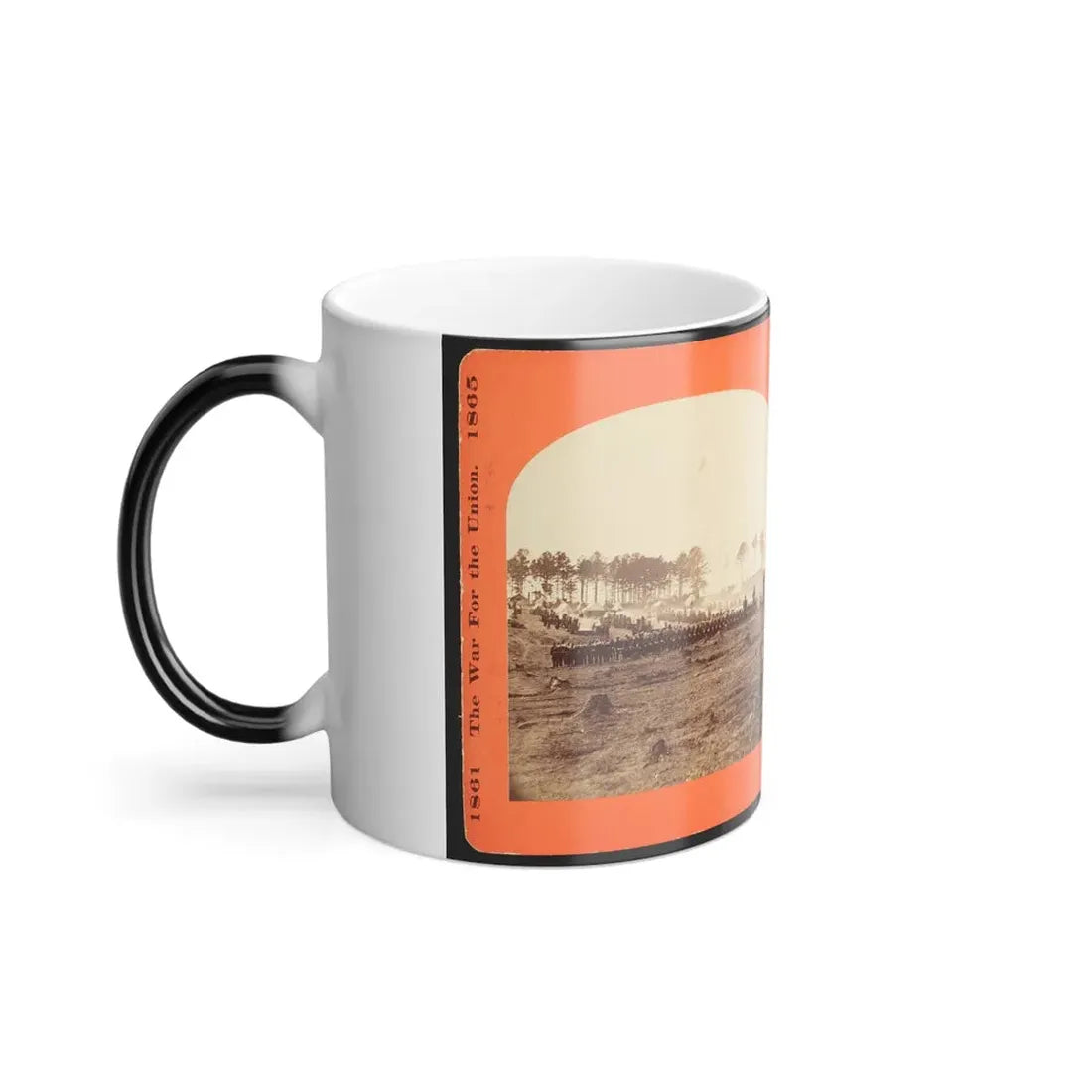 Mounting Guard  001 (U.S. Civil War) Color Changing Coffee Mug 11oz - Go Mug Yourself