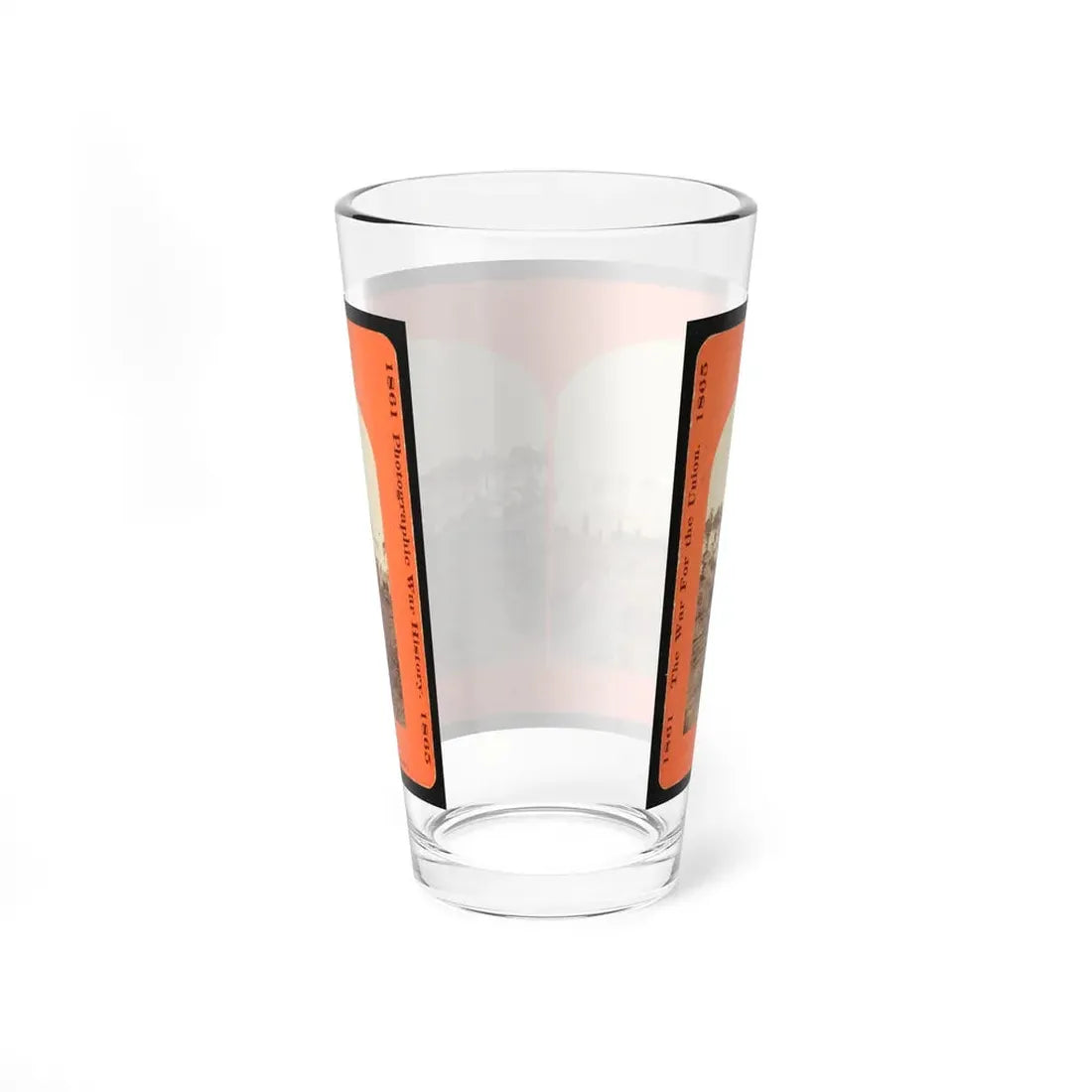 Mounting Guard  001 (U.S. Civil War) Pint Glass 16oz - Go Mug Yourself