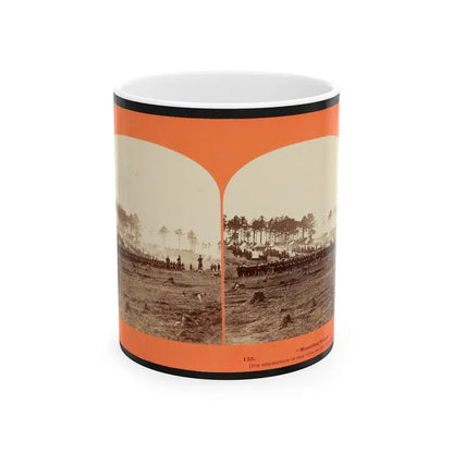 Mounting Guard  001 (U.S. Civil War) White Coffee Mug 11oz - Go Mug Yourself