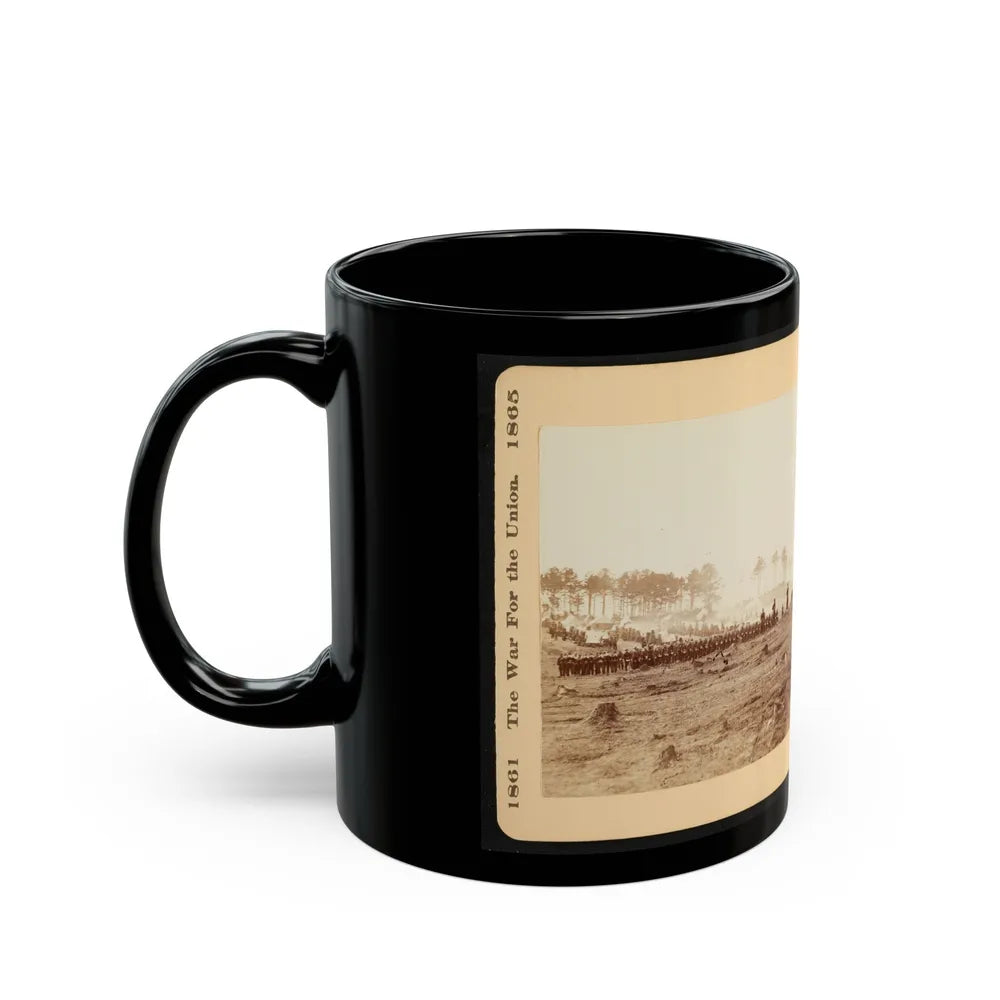 Mounting Guard (U.S. Civil War) Black Coffee Mug-Go Mug Yourself