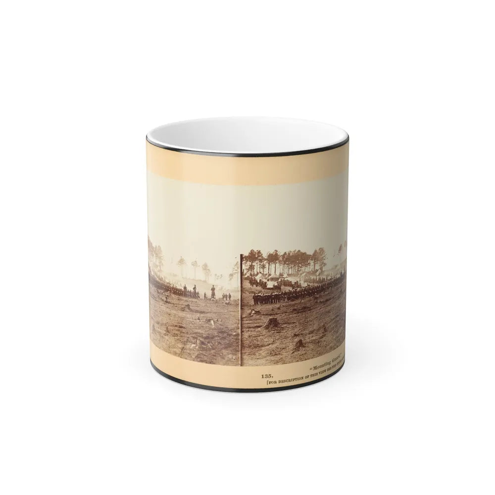 Mounting Guard (U.S. Civil War) Color Changing Coffee Mug 11oz-11oz-Go Mug Yourself