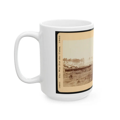 Mounting Guard (U.S. Civil War) White Coffee Mug-Go Mug Yourself