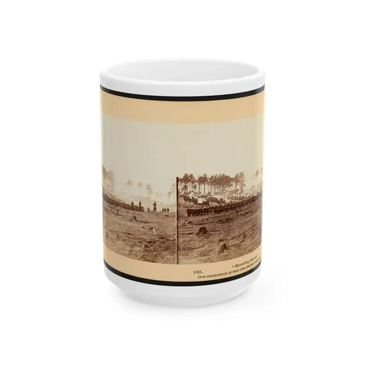 Mounting Guard (U.S. Civil War) White Coffee Mug 15oz - Go Mug Yourself