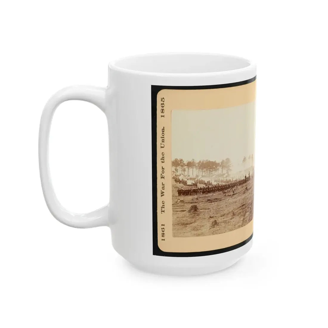 Mounting Guard (U.S. Civil War) White Coffee Mug - Go Mug Yourself