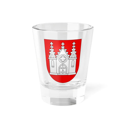 Moutier district-coat of arms (Switzerland) (Coat of Arms) Shot Glass 1.5oz 1.5oz - Go Mug Yourself