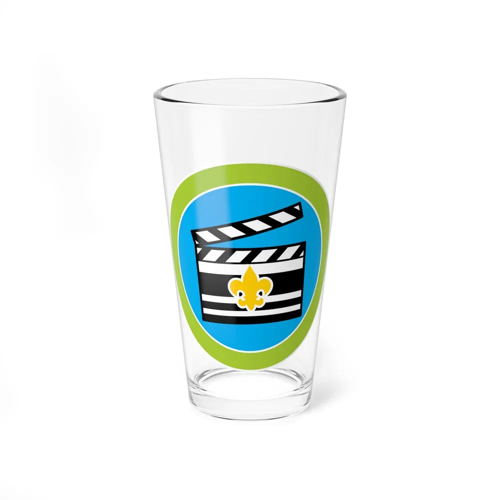 Moviemaking (Boy Scout Merit Badge) Pint Glass 16oz-16oz-Go Mug Yourself