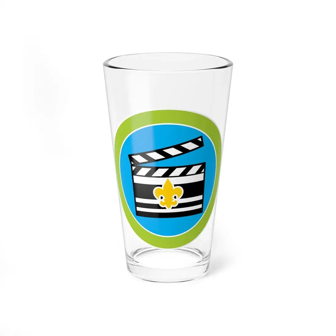 Moviemaking (Boy Scout Merit Badge) Pint Glass 16oz 16oz - Go Mug Yourself
