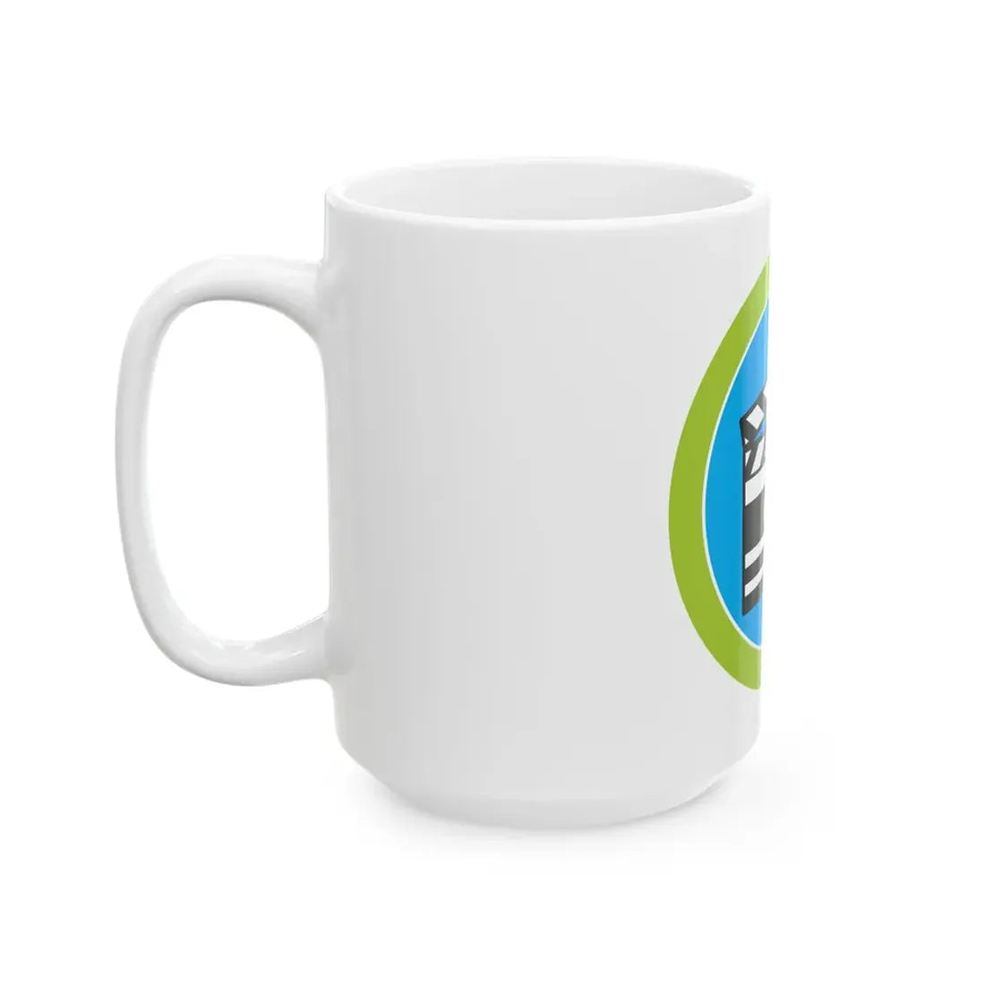Moviemaking (Boy Scout Merit Badge) White Coffee Mug - Go Mug Yourself