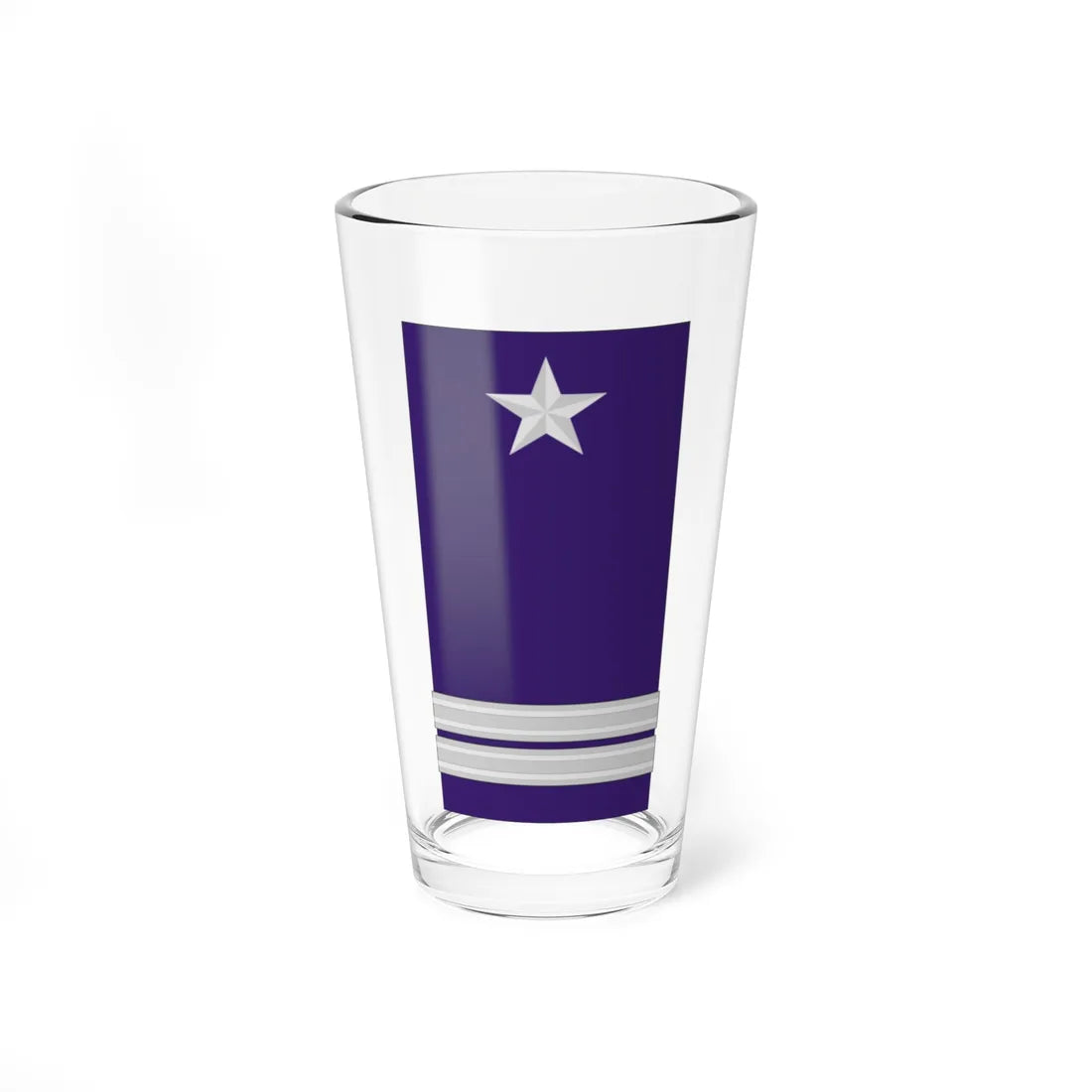 Mozambique AirForce OF 4 (Mozambique) (Military Rank) Pint Glass 16oz 16oz - Go Mug Yourself