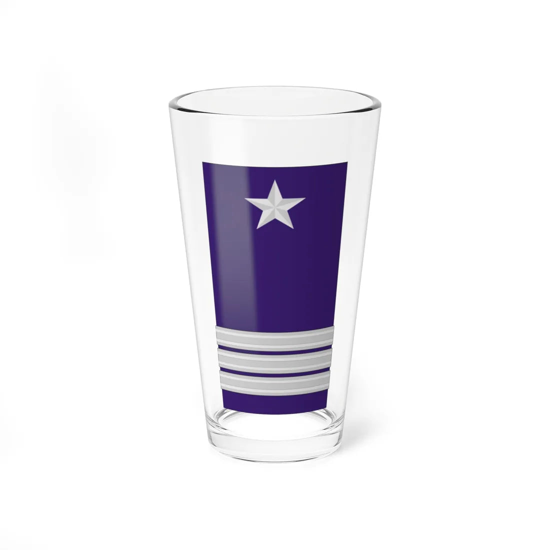 Mozambique AirForce OF 5 (Mozambique) (Military Rank) Pint Glass 16oz 16oz - Go Mug Yourself