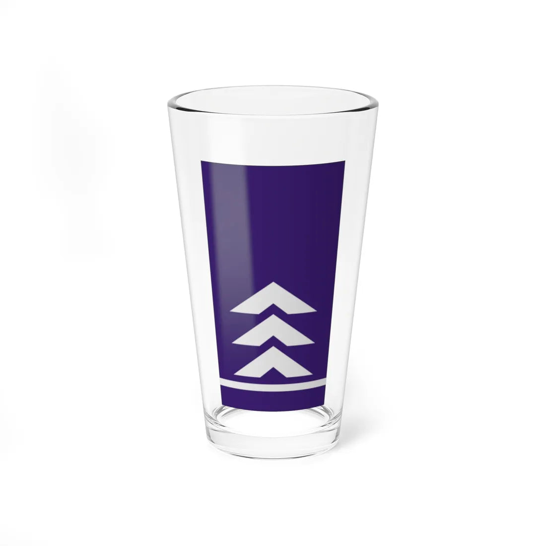 Mozambique AirForce OR 7 (Mozambique) (Military Rank) Pint Glass 16oz 16oz - Go Mug Yourself