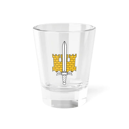 MpKK joukko-osastotunnus (Finland) (Coat of Arms) Shot Glass 1.5oz 1.5oz - Go Mug Yourself