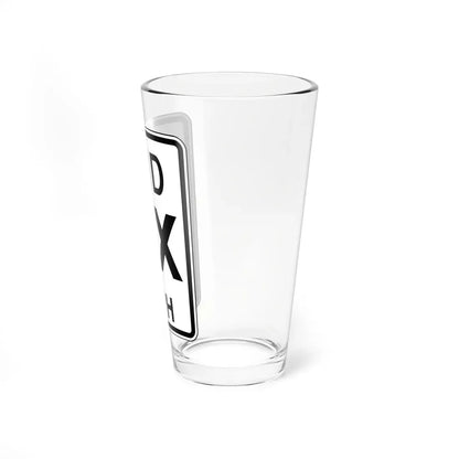 MPR Delaware R2-1-DE (Delaware) (Road Sign) Pint Glass 16oz - Go Mug Yourself