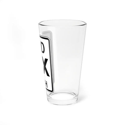 MPR Delaware R2-1-DE (Delaware) (Road Sign) Pint Glss 16oz - Go Mug Yourself
