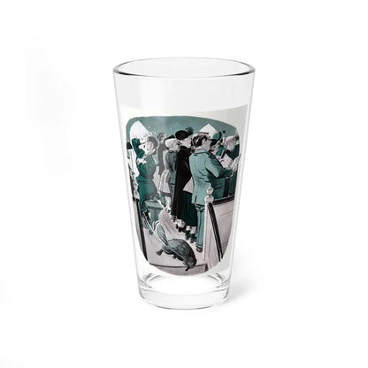 Mr Busby, Collier's, December 24, 1949 (Magazine Illustration) Pint Glass 16oz 16oz - Go Mug Yourself