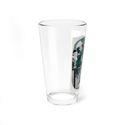 Mr Busby, Collier's, December 24, 1949 (Magazine Illustration) Pint Glass 16oz - Go Mug Yourself