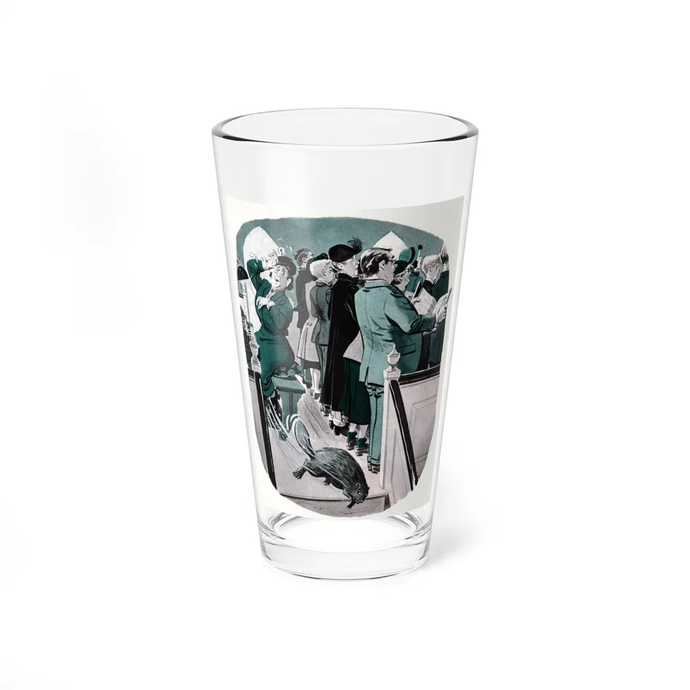 Mr Busby, Collier's, December 24, 1949 (Magazine Illustration) Pint Glass 16oz-16oz-Go Mug Yourself