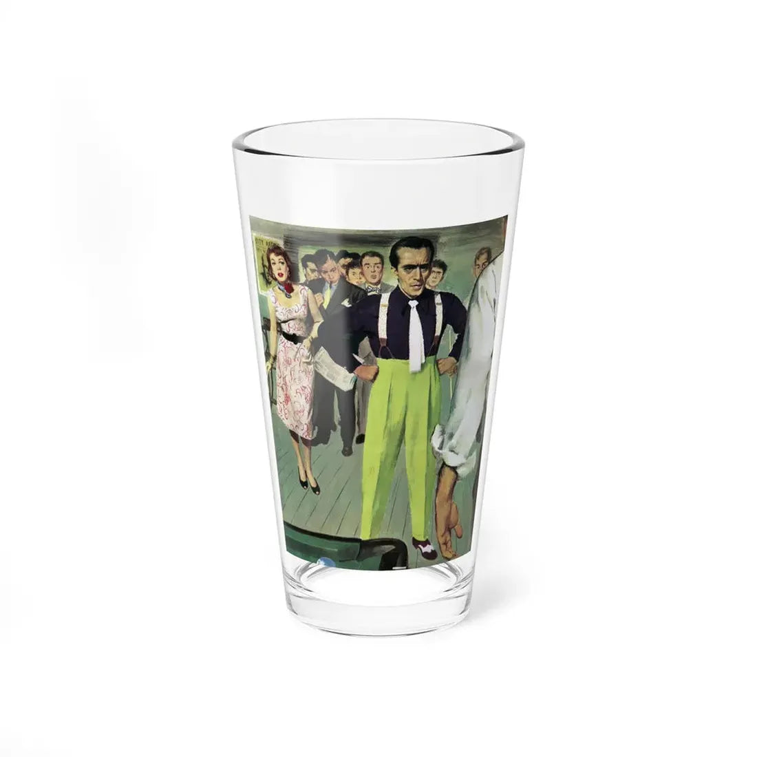 Mr. Green Jeans, Collier's illustration (Magazine Illustration) Pint Glass 16oz 16oz - Go Mug Yourself