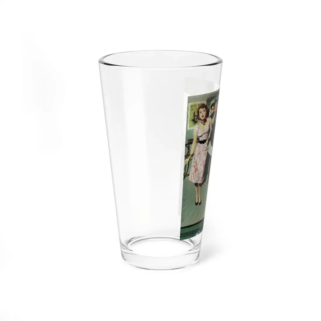 Mr. Green Jeans, Collier's illustration (Magazine Illustration) Pint Glass 16oz - Go Mug Yourself
