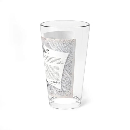 Mr. Killer, Today's Woman, January 1952 (Magazine Illustration) Pint Glass 16oz - Go Mug Yourself
