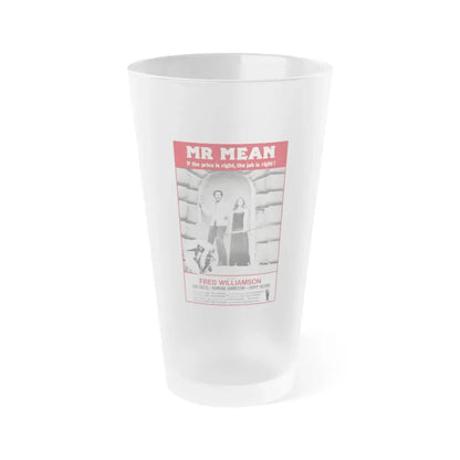 MR MEAN 1977 Movie Poster - Frosted Pint Glass 16oz Default Title - Go Mug Yourself