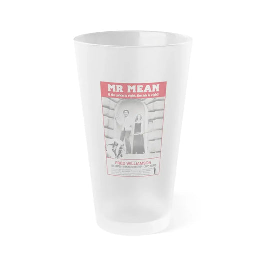 MR MEAN 1977 Movie Poster - Frosted Pint Glass 16oz Default Title - Go Mug Yourself