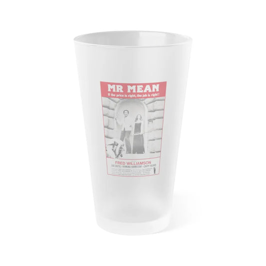 MR MEAN 1977 Movie Poster - Frosted Pint Glass 16oz-Go Mug Yourself