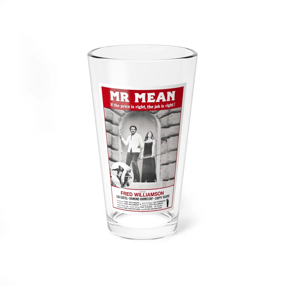 MR MEAN 1977 Movie Poster - Pint Glass 16oz-16oz-Go Mug Yourself