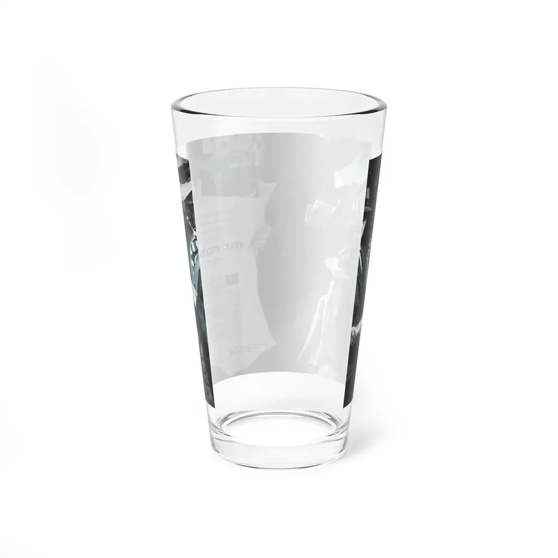 Mr. Nobody, Male magazine, February 1957 (Magazine Illustration) Pint Glass 16oz - Go Mug Yourself