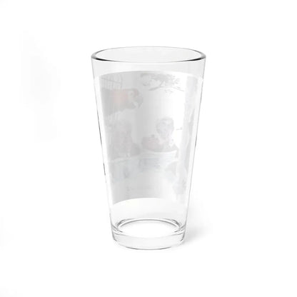 Mr. Peplum's Parrot, Everywoman's Magazine, March 1946 (Magazine Illustration) Pint Glass 16oz - Go Mug Yourself