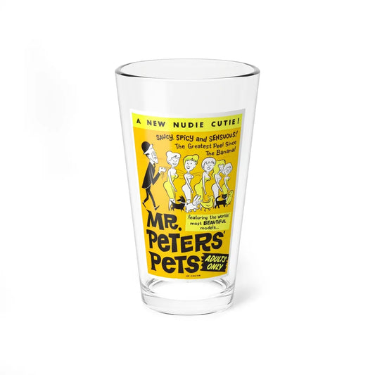 MR PETER'S PETS 1962 Movie Poster - Pint Glass 16oz-16oz-Go Mug Yourself