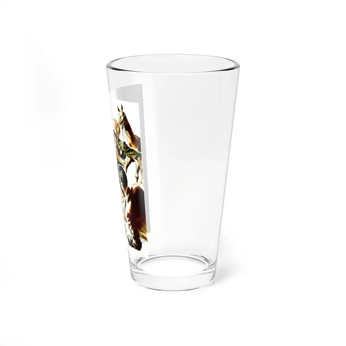 Mr. Pope's Thoroughbred, Liberty magazine, June 10, 1939 (Magazine Illustration) Pint Glass 16oz - Go Mug Yourself