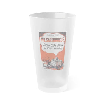 MR. SARDONICUS (2) 1961 Movie Poster - Frosted Pint Glass 16oz Default Title - Go Mug Yourself