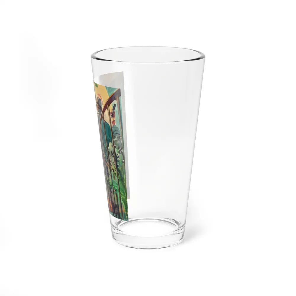 Mr. Angel Comes (Magazine Illustration) Pint Glass 16oz-Go Mug Yourself