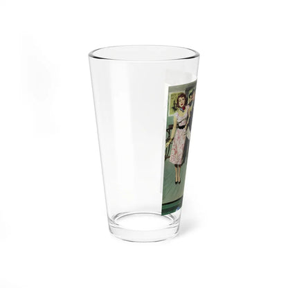 Mr. Green Jeans, Collier's illustration (Magazine Illustration) Pint Glass 16oz-Go Mug Yourself