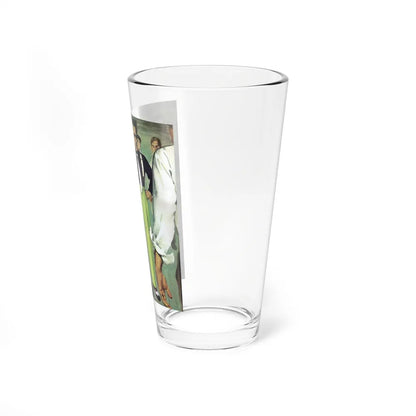 Mr. Green Jeans, Collier's illustration (Magazine Illustration) Pint Glass 16oz-Go Mug Yourself