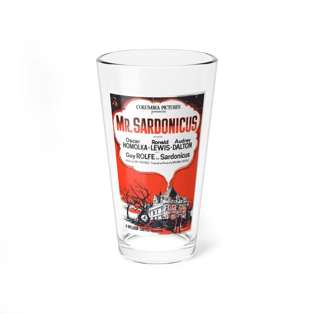 MR. SARDONICUS (2) 1961 Movie Poster - Pint Glass 16oz-16oz-Go Mug Yourself