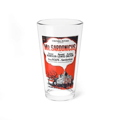 MR. SARDONICUS (2) 1961 Movie Poster - Pint Glass 16oz-16oz-Go Mug Yourself