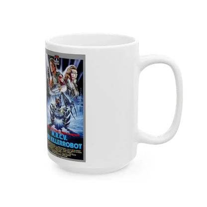 MRCV DER KILLERROBOT (VHS COVER) - White Coffee Mug - Go Mug Yourself