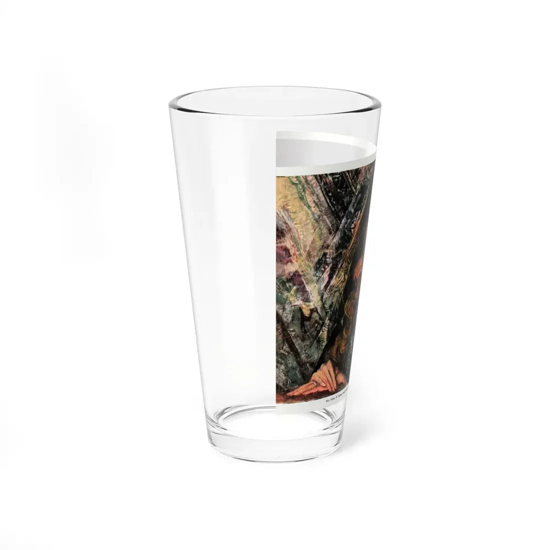 Mrs. Arthur W. Backer, Collier's, January 10, 1948 (Magazine Illustration) Pint Glass 16oz - Go Mug Yourself