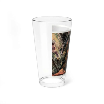 Mrs. Arthur W. Backer, Collier's, January 10, 1948 (Magazine Illustration) Pint Glass 16oz - Go Mug Yourself